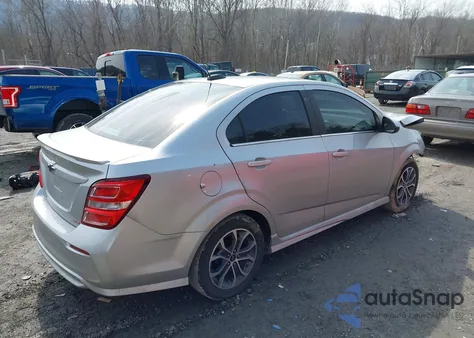 2020 Chevrolet Sonic Fwd Lt from USA, damaged, VIN 1G1JD5SB8L4116489
